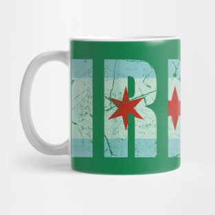 Irish Chicago Flag St Patrick's Day Mug